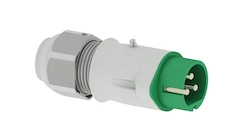 Low voltage plugs and sockets for industry