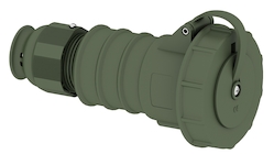 Connector for military purposes
