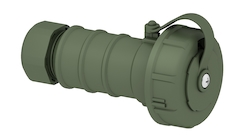 Connector domestic-type for military purposes