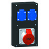 Distributor - solid rubber - wall mounting