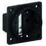 flange 50x50, without hinged cover